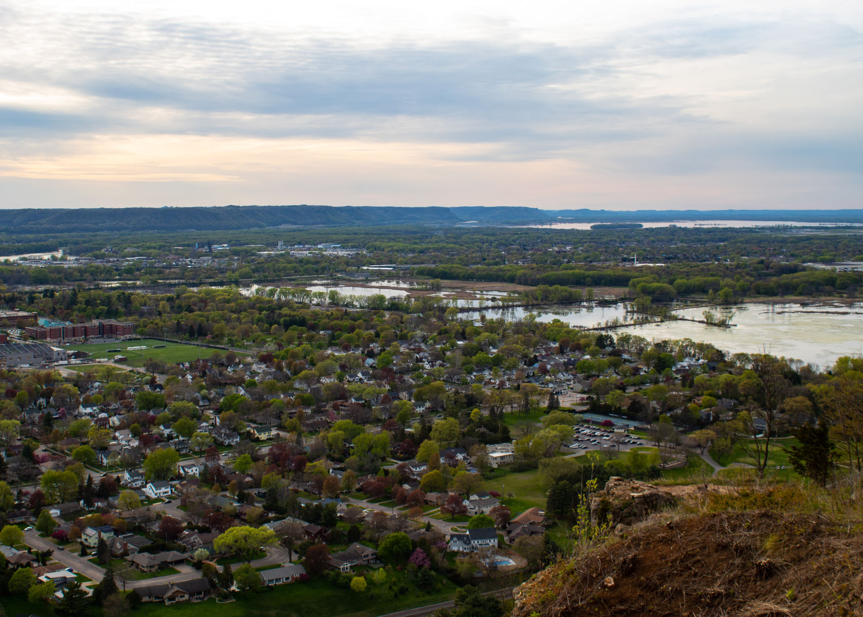 Brianna Graw, View from Grandad Bluff, 2021